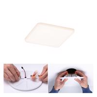 PAULMANN LED vestavné svítidlo Veluna VariFit IP44 hranaté 125x125mm 8,5W 3.000K satén 923.94 92394