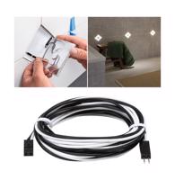PAULMANN LumiTiles kabel Square teplá bílá 1,9m 12V černá umělá hmota 78418