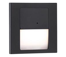 Paulmann Paulmann 80004 - LED/1W Schodišťové svítidlo se senzorem TSARO 230V černá