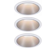 Paulmann Paulmann 93410 - SADA 3xLED/6,5W IP44 Stmívatelné koupelnové svítidlo COLE 230V