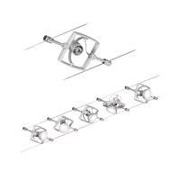 Paulmann Seilsystem Mac II Chrom mat 5 Spots bez zdroje světla, max. 10W GU5,3 941.33 P 94133 94133