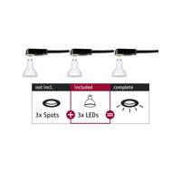 PAULMANN Vestavné svítidlo Choose LED-Modul GU10 3x6,5W 2.700 287.84 28784