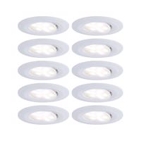 PAULMANN Vestavné svítidlo LED Calla kruhové 10x6,5W bílá mat nastavitelné 999.24 P 99924 99924