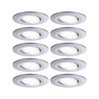 PAULMANN Vestavné svítidlo LED Calla kruhové 10x6,5W matný chrom nastavitelné 999.25 P 99925 99925