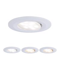 PAULMANN Vestavné svítidlo LED Calla kruhové 1x5,5W bílá mat výklopné nastavitelná teplota barvy 999.34 P 99934 99934