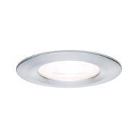 PAULMANN Vestavné svítidlo LED Nova kruhové 1x6,5W GU10 hliník broušený nevýklopné 3-krokové-stmívatelné 934.79 P 93479 93479