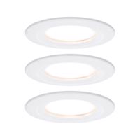 PAULMANN Vestavné svítidlo LED Nova kruhové 3x6,5W bílá mat nevýklopné 3-krokové-stmívatelné 934.96 P 93496 93496