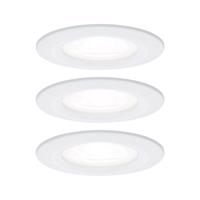PAULMANN Vestavné svítidlo LED Nova kruhové 3x6,5W GU10 bílá mat 4000K nevýklopné 929.80 92980