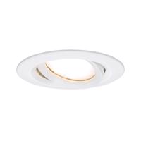 PAULMANN Vestavné svítidlo LED Nova Plus kruhové 1x6,8W bílá mat výklopné stmívatelné 936.81 P 93681 93681