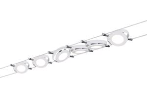 Paulmann Wire lankový systém Sada MacRound LED 6x4W Matně bílá 941.06 P 94106 94106