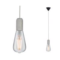 PAULMANN Závěsné svítidlo Neordic Jano E27 max. 1x20W šedá/černá/beton 503.88 50388