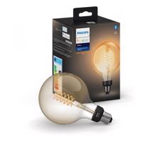 Philips LED Stmívatelná žárovka Philips Hue WHITE FILAMENT G125 E27/7W/230V 2100K