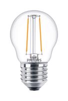 Philips LED žárovka E27 P45 Classic Filament 2W 25W teplá bílá 2700K