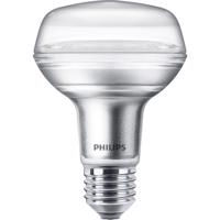 Philips LED žárovka E27 R80 4W 60W teplá bílá 2700K , reflektor