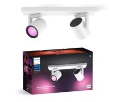 Philips Philips - LED RGBW Stmívatelné bodové svítidlo Hue ARGENTA 2xGU10/4,2W/230V