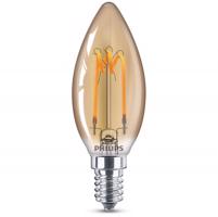 Philips Philips LED žárovka Vintage Classic E14 B35 2,3W-14W gold 2000K nestmívatelná