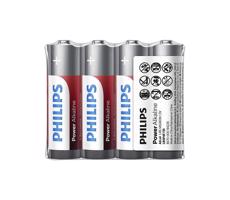 Philips Philips LR6P4F/10 - 4 ks Alkalická baterie AA POWER ALKALINE 1,5V 2600mAh