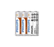 Philips Philips R03L4F/10 - 4 ks Zinkochloridová baterie AAA LONGLIFE 1,5V 450mAh