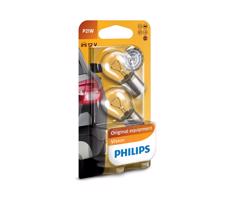Philips SADA 2x Autožárovka Philips VISION 12498B2 P21W BA15s/21W/12V