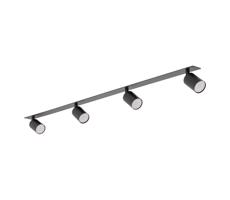 Podhledové bodové svítidlo NEX 4xGU10/10W/230V černá