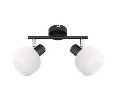 Prezent Prezent  - Bodové svítidlo ARYA 2xE14/40W/230V černá/bílá
