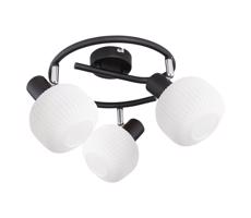Prezent Prezent  - Bodové svítidlo ARYA 3xE14/40W/230V černá/bílá