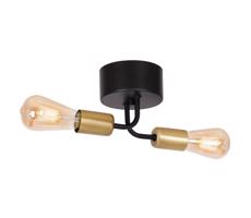 Přisazený lustr BRENDA 2xE27/60W/230V černá/zlatá