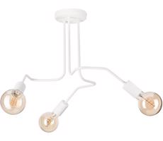 Přisazený lustr MATYLDA 3xE27/60W/230V bílá