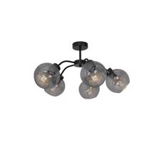 Přisazený lustr SOFIA 5xE27/60W/230V černá