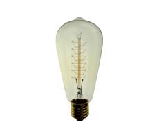 Průmyslová dekorační stmívatelná žárovka SELEBY ST64 E27/40W/230V 2200K