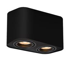 Rabalux Rabalux 2053 - Bodové svítidlo KOBALD 2xGU10/42W/230V černá