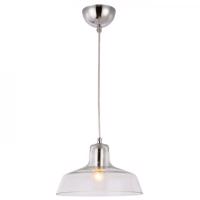 RENDL DORA závěsná čiré sklo/chrom 230V E27 28W R12417