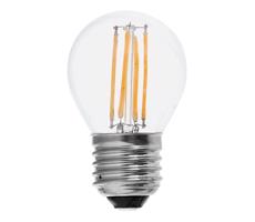 Retro LED žárovka E27, 6W, 600LM, 300°, G45 Studená bílá