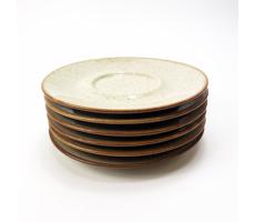 Sada 6.talířů Kropki - 17 cm průměr