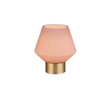 Searchlight Searchlight EU700469 - Stolní lampa LAMP 1xE27/7W/230V růžová