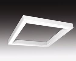 SEC Stropní nebo závěsné LED svítidlo WEGA-FRAME2-CB-DIM-DALI, 72 W, bílá, 1165 x 1165 x 65 mm, 3000 K, 9600 lm 321-B-111-01-01-SP