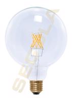 Segula 55286 LED koule 125 čirá E27 5 W (35 W) 400 Lm 2.200 K Čirá