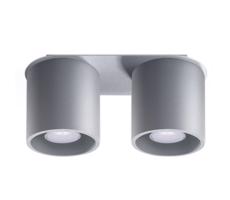 SL.0055 - Bodové svítidlo ORBIS 2 2xGU10/40W/230V šedá