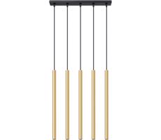 SL.1198 - Lustr na lanku PASTELO 5xG9/8W/230V zlatá