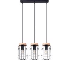 SL.1264 - Lustr na lanku GOTTO 3xE27/15W/230V černá