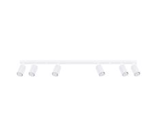 SL.1547 - Bodové svítidlo KARBON 6xGU10/10W/230V bílá