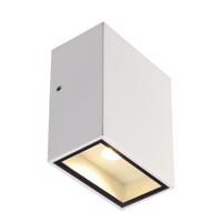 SLV Nástěnné svítidlo QUAD XL, hranaté, bílé, LED, 1x3,2 W, 3000K
