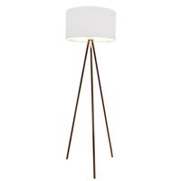 Stojací lampa AZzardo Finn copper white AZ3009 E27 1x60W IP20 45cm bílo-měděná