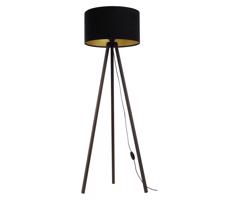 Stojací lampa STANDART 1xE27/60W/230V černá/hnědá