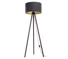 Stojací lampa STANDART 1xE27/60W/230V šedá/hnědá