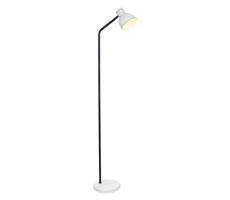 Stojací lampa ZUMBA 1xE27/40W/230V bílá/černá