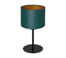 Stolní lampa ARDEN 1xE27/60W/230V pr. 18 cm zelená/zlatá