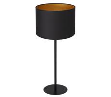Stolní lampa ARDEN 1xE27/60W/230V pr. 25 cm černá/zlatá