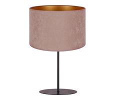- Stolní lampa ROLLER 1xE14/15W/230V pr. 20 cm béžová/zlatá