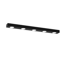 Stropní svítidlo ALEXANDER 5xGX53/12W/230V černá